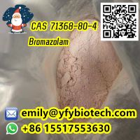 Bromazolam C17H13BrN4 CAS 71368-80-4 with Top Purity