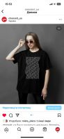 Women's T-shirt Oversized Fabric Density 190, Cotton