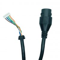 001 Mx1.25-8pin Rj45 Mother Wiring Harness With Connector Detail At Both Ends Of Line End For Ip Camera Cable