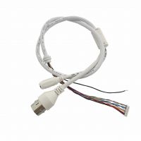 011 Rj45 Chassis Chassis Mx1.25 10 Pin Ip Camera Tail Cable At Both Ends Of Line End From Ip Camera Cable Factory