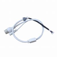 023 Ip Camera Poe Rj45 DC5.5*2.1 Plug Cable Power Over Ethernet Adapter Wire Harness Assembly 1.25-10PIN