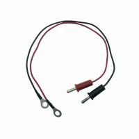 055 Banana Head Probe/Assembly Shell, Black/Red Thermocouple Wires One Side With Cable lug Connection Cable Fitted