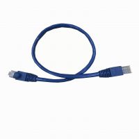 083 Network Cable 8P/8C, G/F x 2 Crystal Head 510mm Color Violet Wire Harness Connectors 8 Pins