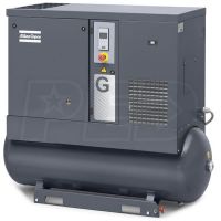 Atlas Copco G11 15-hp 120-gallon Ff Rotary Screw Air Compressor W/ Dryer (208-230/460v 3-phase)