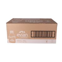 Evian Mineral Water No-return Pet France Carton @ 24 Bottles X 0,33 Litre