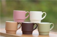 Hot Selling Matte Color Glaze Coffee Mugs