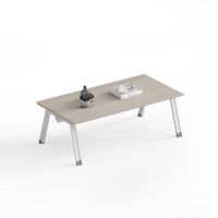 Modern Office Furniture Wood steel Coffee Tea Table sofa set