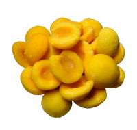 Hot selling FD Peach fruits Freeze Dried Sweet Yellow Peach fruits snacks