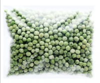 BRC certified frozen vegetable IQF green peas origin 