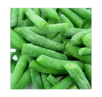 Wholesale Bulk Good Taste Frozen Vegetable Food Grade Raw Cutting IQF Long Green Bean Mung Bean For Sale