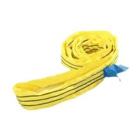 Round Webbing Sling 3T, Polyester Lifting Slings Endless Soft