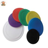 Plastic Lids for Cans Paper Tube Accessories Plastic Can Cover Plastic Bottle Can Box Cover Caps Full Colors Customized Size