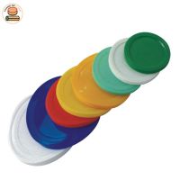 Plastic Lids For Cans Paper Tube Accessories Plastic Can Cover Plastic Bottle Can Box Cover Caps Full Colors Customized Size