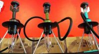 U.S. Caliber 20.5&quot; X-B21 Hookah BLACK JET