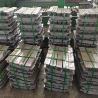 High Quality Silvery Grey Lead Ingot 99.99% 99.994% Bulk Lead Metal For Forlead-acid Storage Batteries