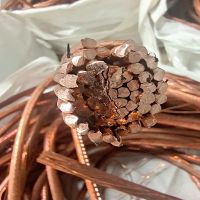 Wholesale Copper Scrap Red Copper Wire Scarp Min 99.99% Yellow Color Copper Wire For Large Stock