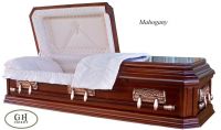 Mahogany Wooden Funeral Casket