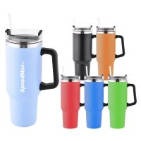 40 OZ Thermo Mug With Handle Double Wall Vacuum Construction