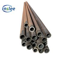 round steel pipe black painting galvanized steel pipe tube manufacturer