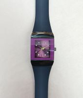 Alloy Silicon  Jelly Watch For Lady Man