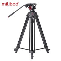 Miliboo Mtt606a Aluminum Professional Camera Tripod With Portable Fluid Head