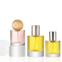 30ml 50ml Transparent Glass Perfume Bottles with Crimp Mouth â€“ Custom Cosmetic Spray Cylinder