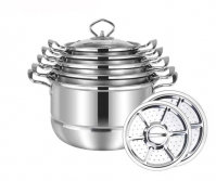 stainless steel cooking pot soup pot milk pot stock pot of cookware with lidded or without