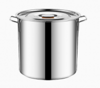 Stainless steel soup pots stock pots with lidded or without for cookware of kitchen products