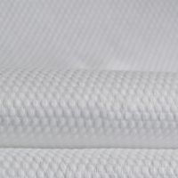 Spunlace Nonwoven For Wet Wipes Plain Viscose Polyesters White
