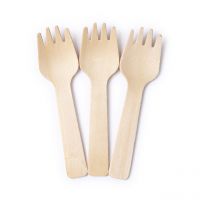 High Quality And 100% Natural Disposable Wooden Fork From Vietnam (8 4 9 3 3 6 6 5 3 4 6)