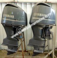 Used Pair Yamaha F350 HP EFI V8 Outboard Boat Motor