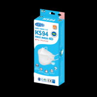 Ks94 FACE MASK 4D (White)