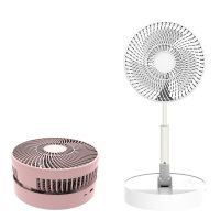 Portable Adjustable Height Air Cooler Fan Usb Rechargeable Folding Telescopic Table Desk Stand Mini Rechargeable Fan