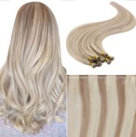 Flower Injection Tape in Hair Highlight Dirty Blonde #P19/60