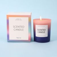 Smoke-free Romantic Scented Candle 150g Gradient Cup Candle Scent