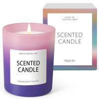 Smoke-free Romantic Scented Candle 150g Gradient Cup candle Scent