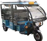Electric Tricycle - Solar-powered Roof Passenger Eletric Tricycle
