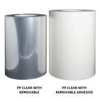 Glossy White Synthetic Jumbo Label BOPP Raw Material Acrylic Adhesive Waterproof Polypropylene Label Film Self Adhesive Paper