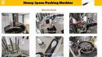 Hot Sales Honey Spoon Shape Packaging Machine Honey Spoon Filling Sealing Packing Machine