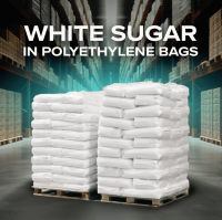 White beet sugar icumsa 45 in bags