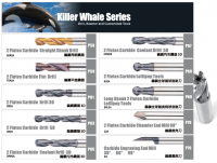 Carbide end mills - Killer Whale Series
