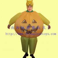 Inflatable costume--Halloween pumpkin