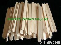 Wooden coffee stirrers