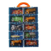 Diecast Metal Cars 10-pack 1:64 Scale Fire Rescue Construction Recycling Toy Model