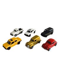 1:43 Scale 4 Inches Diecast Toys Vehicle 6 Models Of Pull-back Die Cast Metal Vintage Cars