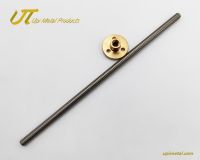 Stainless Steel Threaded Rod for Robots, 3D Printers, and Linear Guides