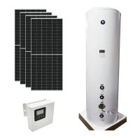 Oem Odm 4000w 230v Solar Heating Controller 100l-500l Water Tank Solar Electric Dual Input Water Heater 4kw Ptc Heating Element
