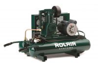 Rolair 9 Gallon Twin Tank Compressor with Dual Controls