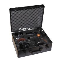 CAFEGENS All Black 6-Piece Pour Over Coffee Maker Set