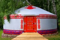 Traditional Mongolian Yurt (diameter 7 M)